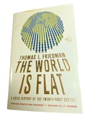 The World Is Flat By Thomas L. Friedman Hardcover Release 3.0 Updated/ Expanded